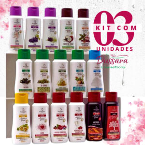 Kit c/ 3 Sabonete Líquido Íntimo Bio Instinto (Aromas do Brasil) 200 ml