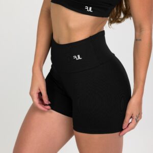 Short Fitness ZERO TRANSPARÊNCIA com Forro Academia Treino Musculação Crossfit