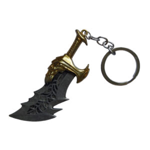 Chaveiro God Of War Lâmina Do Caos Em Metal - Novo