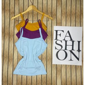 Kit 5 blusa Regata Alcinha Em Malha Suede