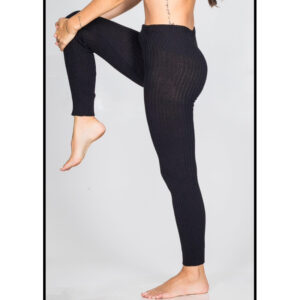 CALÇA FUSÔ DE LÃ ADULTO FEMININA GROSSA LISA INVERNO