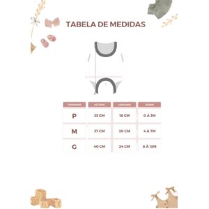 Body Bebê Menina Ovelha + Laço- Temático – Mesversario