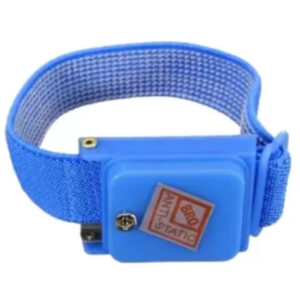 Pulseira Antiestática Aterramento Proteção Esd Sem Fio Azul YAXUN
