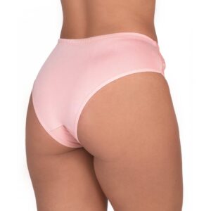 kit 5 Calcinha Alta com Renda Conforto Lingerie Tangão Poliéster Calçola Feminino