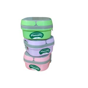 Marmitinha Kids Pote Com Alça e Divisória Escolar Lanche Plasvale
