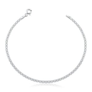 PULSEIRA FEMININA DE PRATA 925 BISMARK 2MM