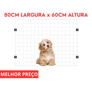 Cerca Tela para Cachorro – Limitador de Porta Pet Cercado Portão Fixo