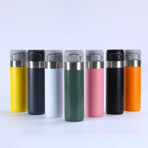 GARRAFA TERMICA QUICK 800ML Com Tampa Isolamemto Térmico Garrafa Para Academia Trabalho Escola