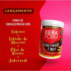Creme Multifuncional Keraform Esse cabelão é meu 1Kg