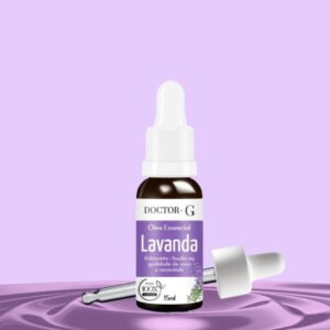 Kit 2 un Óleo Essencial de Lavanda 100% Puro 15ml doctor-g