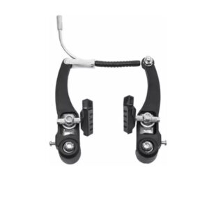 Par De Freio V-brake Nylon Preto Resistente Bike Bicicleta Dianteiro/Traseiro Tipo Logan