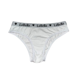 Kit 10 Calcinha Juvenil Cós Largo Conforto Tanga Algodão Elastico Exposto Cotton Forro 100% Algodão