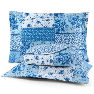 COLCHA CASAL PADRÃO ESTAMPADA DUPLA FACE BOUTI MICROFIBRA – 03 PEÇAS