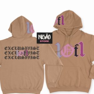 Blusa Moletom Canguru Personalizado 1OF1 Exclusivist Estilo Streetwear Alta Qualidade