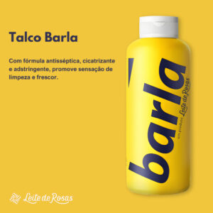 Kit 12 Talco Antisséptico Barla 140g