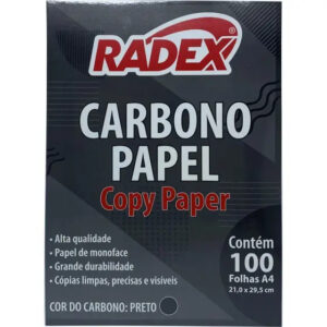 CARBONO PAPEL PRETO RADEX