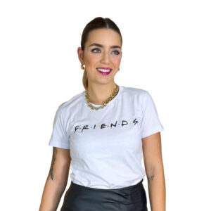 Camiseta Feminina Friends 100% Algodão