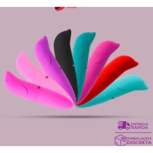 vibrador aveludado golfinho