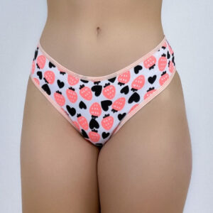 KIT COM 5 CALCINHAS CINTURA ALTA ALGODÃO PLUS SIZE M G GG