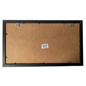 Porta Retrato de Parede 3 Fotos 10×15 Preto Quadro de Fotos Espelhos Leao Moldura para Fotos