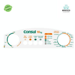 ADESIVO LAVADORA CONSUL MARÉ SUPER 7,5KG CWL75 E 10 KG CWL10B – PARA MAQUINA DE LAVAR