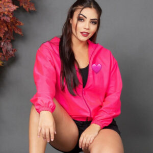 Corta vento feminino tactel moda feminina