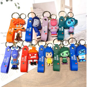 Divertidamente Figura Chaveiro 7-9cm Acessórios para Malas, Presentes para Fãs Coleção 7-9cm