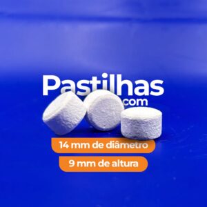 Cloro em Pastilha para Piscinas, Jacuzzi e Banheira c/ 50un – Bioclor Tabs