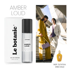 Perfume Amber Loud – Le botanic – EDP – 30ML – Travel Size – Alta Fixação