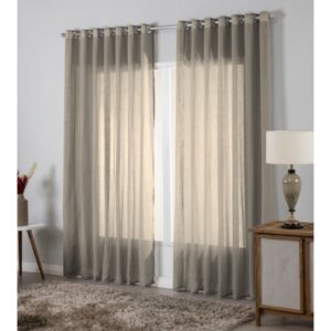 Cortina Linho Voil Flame 4 00 m X 2 70 m Linho