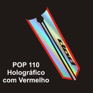 Gravata Pop110 Holográfico
