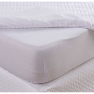 Capa de colchão impermeável cama Queen box martelado com elastico.