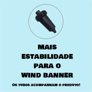 Kit 2 Bases para Wind Banners e bandeiras – Ideal para Bandeiras e Guarda-Sol (SOMENTE BASE)