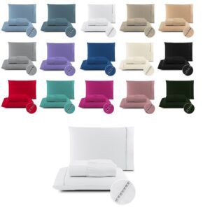 Lencol Casal Micropercal 400 Jogo De Cama 02 a 03 Peças Promoção
