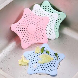 Tampa De Silicone Ralo Pia Tampa Estrela Cozinha Banheiro Universal Filtro