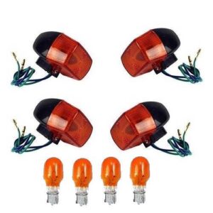 KIT 4 PISCA DE MOTO SETA XR 200 XLR 125 BROS 125/150 POP 100 TORNADO 250