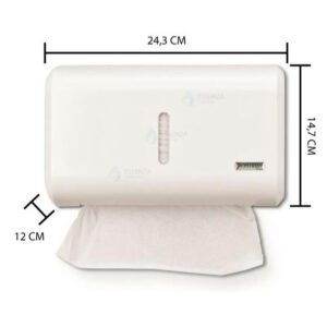Toalheiro Acrílico Urban Compact Premisse – Disperser Porta papel Marrom