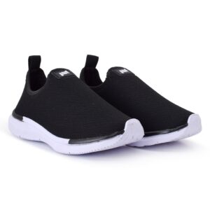 KIT 2 Tênis Meia Feminino Preto Slip-On Estiloso e Confortável – Ideal para Caminhadas e Academia