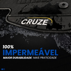 Tapete De Borracha Cruze Lt Ltz Premier 2011 2012 2013 2014 2015 2016 3 Peças Linha Premium