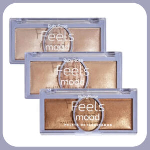 PALETA DE ILUMINADOR FEELS MOOD RUBY ROSE HB7530