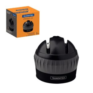 KIt Facas plenus 4 e Afiador profio tramontina preto