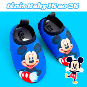 Sapatinho Infantil Stitch Direto da Fábrica Minnie Menino Menina 16 ao 27