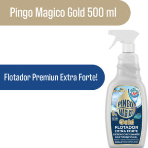 Pingo Mágico Gold Flotador Desengordurante Premium Extra Forte 500ml