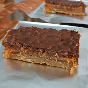 1 Torta de Manteiga Escocesa Butterscotchy ( Torta do Pica Pau)