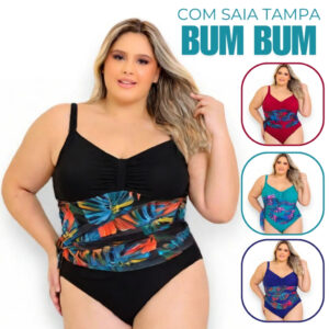 MAIO PLUS SIZE FEMININO TAMANHO GRANDE COM BOJO REMOVIVEL MAIÔ