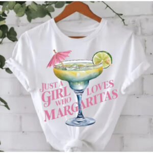 Camiseta Estampada Margarita Girl 100% algodão