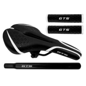 Kit Bicicleta Gts – Selim Banco Sela, Manopla Colorida, Canote