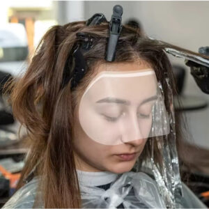 Kit Protetor Cílios Facial Corte Cabelo Descartável Olhos Sobrancelha Banho