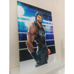 Placas Decorativas Quadros WWE Cartoon 01 a 36, Cody Rhodes, John Cena, Rey Mysterio, Cm Punk 20×28