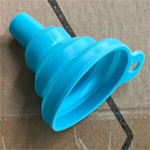 Funil de Silicone Dobrável Retrátil Funil Dispensador de Líquidos Utensílio de Cozinha Funil Grande